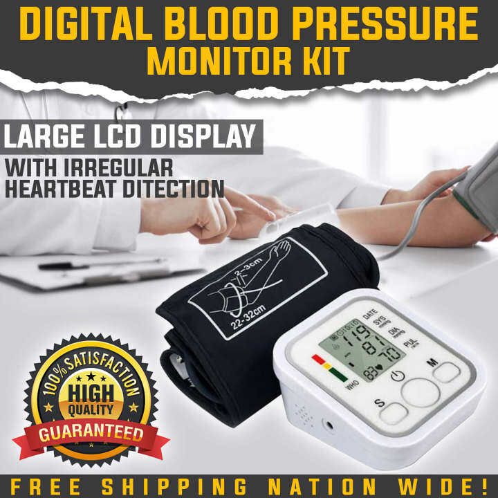 Digital Blood Pressure Monitoring Kit USB Powered Automatic Blood