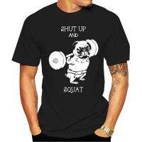 2023 Fashion T-shirt fashion men 100% cotton casual o-neck knitted go home or go hard pug printed short sleeve summer men