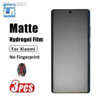 1-3Pcs Matte Hydrogel Film for Xiaomi 12S 11 10 Ultra 12 Lite 12X 11T Screen Protectors Xiaomi Poco F4 X4 GT F3 X3 Pro Not Glass