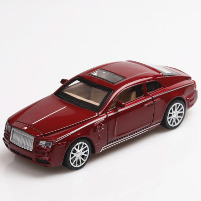 ใหม่132 Rolls-Royce Phantom รถของเล่นโลหะ Diecasts รุ่นยานพาหนะเสียงและแสงคอลเลกชันของขวัญสำหรับผู้ใหญ่ของเล่น