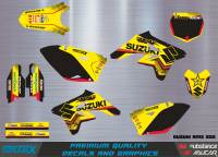 สติ๊กเกอร์มอเตอร์ไซค์วิบาก โมโตคอส เอนดูโร่ ชุปเปอร์โมโต SUZUKI RMZ  250