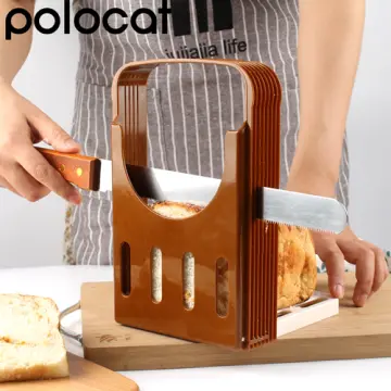 Bread Slicer, Detachable Toast Slicer Toast Cutting Guide For Homemade  Bread