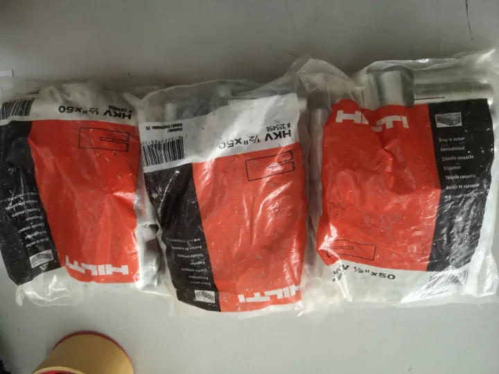 Hilti Drop in Anchor 1/2 x 50pcs/pack Lazada