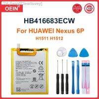 New High Quality HB416683ECW 3550mAh Battery For Huawei Nexus 6P A1 A2 H1511 H1512 Tools new brend Clearlovey