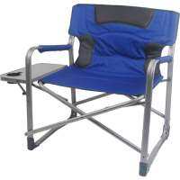 Trail Camping Director Chair, Blue, Adult  Camping Chairs Folding Chair  Camping Chair  Fishing