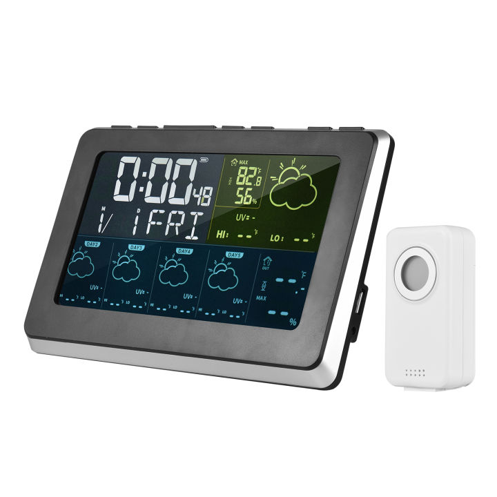 kkmoon-wifi-สมาร์ทจอแอลซีดีสถานีอากาศ-app-ควบคุมดิจิตอลในร่มกลางแจ้งอุณหภูมิความชื้นตรวจสอบ-thermohygrometer-5วันพยากรณ์อากาศ-3นาฬิกาปลุกที่มีเลื่อน-โทรศัพท์-usb-ชาร์จ-สนับสนุน3ช่อง