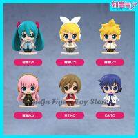 GSC Hatsune Miku Patung Mini VOCALOID Su Maquette Gashape Kapsul Si Anime Gambar Kawaii Koleksi รุ่น Mainan Hadiah