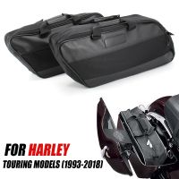 สำหรับ Harley Touring Road King Electra ร่อนไปตามท้องถนนอัลตร้าทัวร์ FLHX 93-20ถุงอานรถจักรยานยนต์ซับฐานวางสัมภาระ Saddlebag