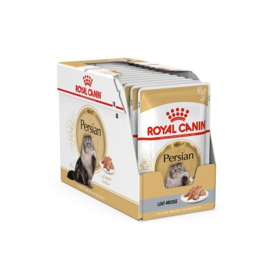 Best Promotion🔥 โรยัล คานิน อาหารเปียกสำหรับแมวโตพันธุ์เปอร์เซีย 85 กรัม แพ็ค 12