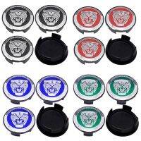 Auto parts 4pcs/set 5.8cm Car Wheel Center Hub Caps Covers for Jaguar XF XJ-S XJ-6 X-Type XE S-Type F-PACE F-Type XK8 XK XKR XFR Auto Emblem Badge Wheel Decoration