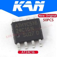 50PCS AT24C16N SOP-8 24C16 AT24C16 AT24C16AN SOP8 Chip Original New