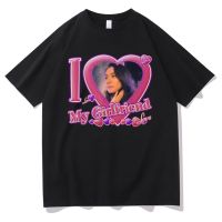 Kaus Gambar Grafis I Love My Friend Mitski Kaus Gambar Cetak Cinta Kaus Longgar Kasual Fashion Wanita Pria Kaus Ukuran Besar Uniseks S-4XL-5XL-6XL