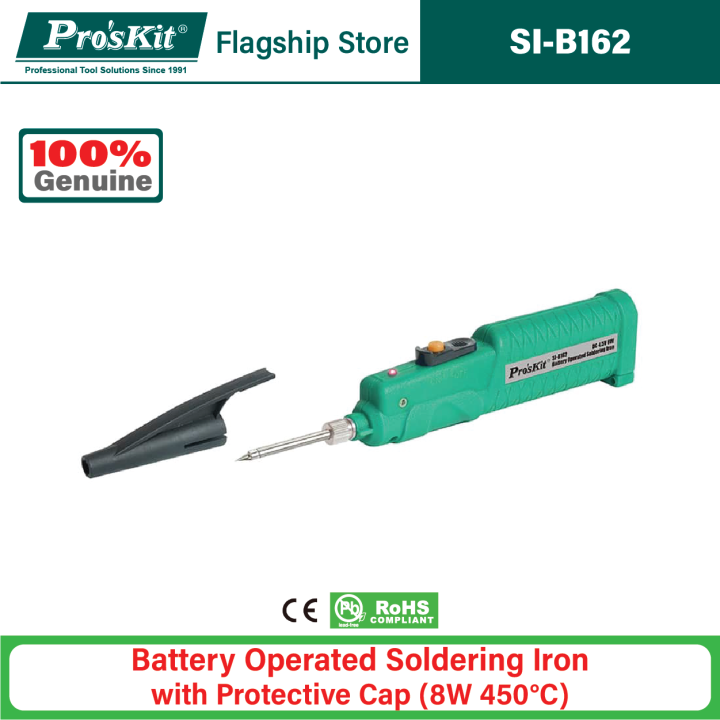 Pro'sKit SIB162 Battery Operated Soldering Iron Lazada
