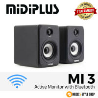 MIDIPLUS MI3 ลำโพงแอคทีฟมอนิเตอร์ เชื่อมต่อ Bluetooth ได้ | ผ่อน 0% นาน 10 เดือน