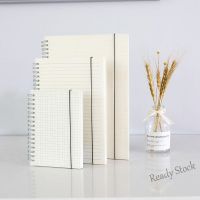 【Ready Stock】 ﹊ C13 Transparent Coil Book Hand Book Student Notepad Grid Blank Loose-leaf Notebook