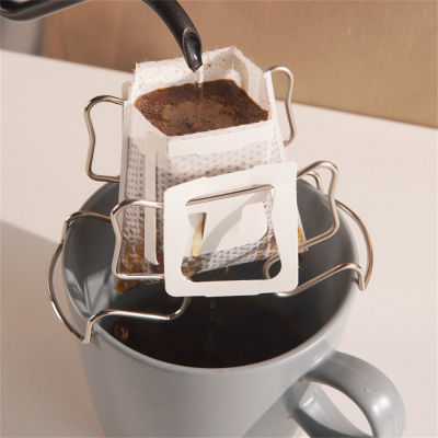 Baskets Coffeeware Outdoor Portable Reusable Shelf Coffee Filter Holder Filter Paper Bag