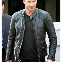 CODTheresa Finger Beckham Series semi Leather Jacket