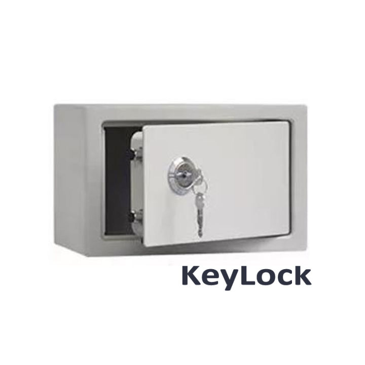 25CM Simple Key Safe Safety Box Office Elderly Single Lock | Lazada