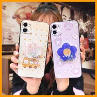 TPU Cover Phone Case For iphone 12 Mini protective Back Cover phone stand holder Shockproof Cartoon Dirt-resistant Cute
