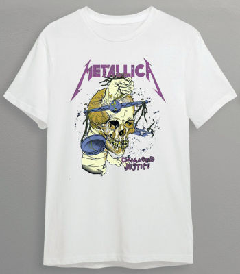 เสื้อยืด Metallica เสื้อยืดวงดนตรี เสื้อวง Metallica