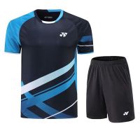Victor YONEX Han edition of the new badminton mens and womens short sleeve tracksuit game team under breathable quick-drying custom print