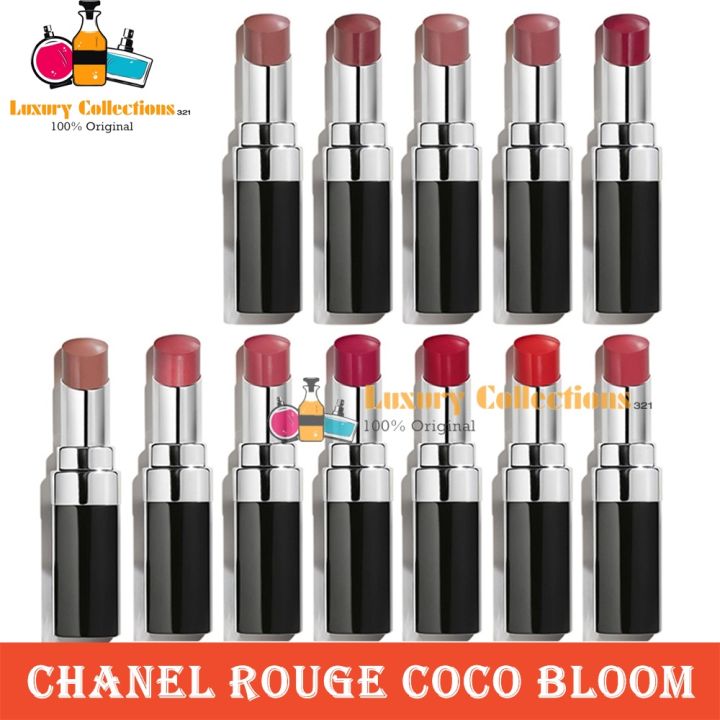 Chanel Beauty Rouge Coco Bloom Hydrating Plumping Intense Shine Lip  Colour-142 Burst (Makeup,Lip,Lipstick)