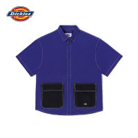 DICKIES MENS SS SHIRT TWO PATCH POCKETS เสื้อเชิ้ตแขนสั้น ผู้ชาย