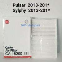 [ทักแชท รับโค้ดลด] กรองแอร์ Nissan Sylphy Pulsar TIIDA ซิวฟี่ พัลซาร์ ทีด้า CA-18200