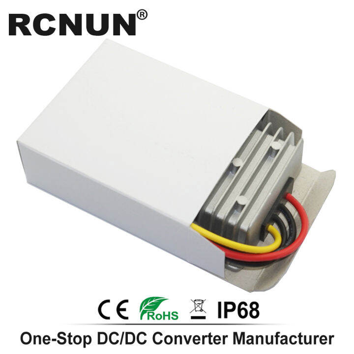 rcnun-36โวลต์48โวลต์ถึง5โวลต์15a-20a-dc-dc-s-tep-down-แปลง-regulator-48โวลต์ถึง5โวลต์100วัตต์-led-แหล่งจ่ายไฟสำหรับรถยนต์เรือ