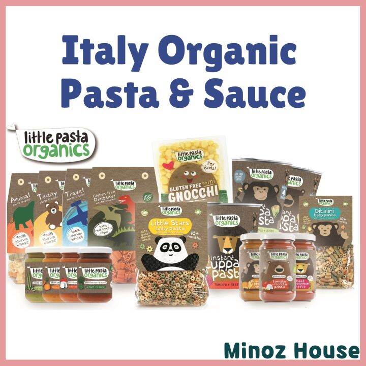 [MADE IN ITALY] Little Pasta Organics Baby Pasta Sauce Organic Baby