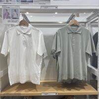 UNIQLO เสื้อโปโลแขนสั้นสำหรับผู้ชาย,เสื้อลำลอง458186ฤดูร้อน