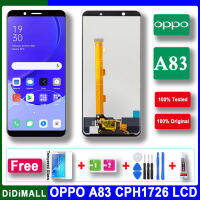 100% เดิม5.7 สำหรับ Oppo A83จอแสดงผล LCD Touch Screen Digitizer สมัชชาเปลี่ยนสำหรับ Oppo A83 CPH1726 CPH1729หน้าจอแอลซีดี