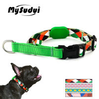 Dog Choker Collar Soft Nylon Training Slip Dog Collar Plaid Martingale Strong Slip Choke Chains Reflective For Small Large Dogs