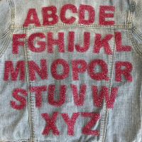 ตัวอักษรเพชร เพชรรีดร้อน คริสตัล ตัวอักษรภาษาอังกฤษ A-Z ตัวรีดติดเสื้อ Letter Alphabet Patch