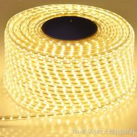 【LZ】✣✹  LED Strip Light 220V SMD2835 IP67 Waterproof Flexible Rope Lamp 120Leds/M High Brightness Outdoor Indoor Dimmer Tape Decor EU