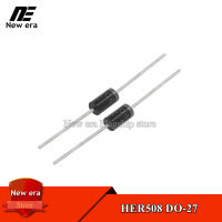 20ชิ้น HER508 DO-27 5A/1000V ไดโอดการกู้คืนอย่างรวดเร็ว