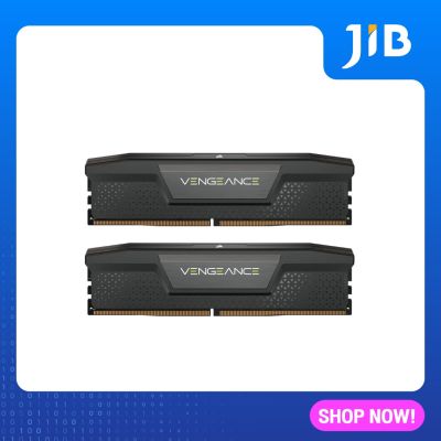 32GB (16GBx2) DDR5 5600MHz RAM (หน่วยความจำ) CORSAIR VENGEANCE DDR5 (BLACK) (CMK32GX5M2B5600C36)