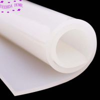 3/4/5/6/8/10mm thickening Silicone Rubber Sheet milky white silicone rubber sheeting heat resist rubber mat 500x500mm