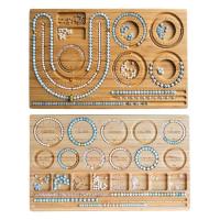 Beading Boards Bead Design Trays Bead Design Board Wooden Bead Boards For Jewelry Making Design Beading Board Beads Tray carefully