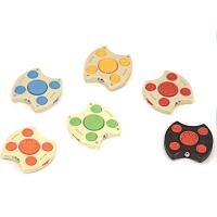 2021 New Button Hand Spinner Stress-Relieving Multifunctional Smooth Edge Finger Fidget Rotating Hand Spinner for Kids Fidget Spinners  Cubes