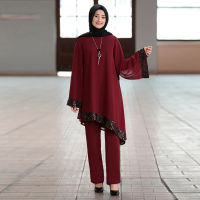 Ramadan Eid Mubarak Dubai Abaya Turkey Hijab Muslim Sets Islamic Clothing For women Ropa Mujer Caftan Kaftan Islam Robe Femme
