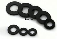 【Worth-Buy】 100Pcs Din125 Iso7089 M2 M2.5 M3 M4 M5 M6ไนลอนพลาสติกสีดำเครื่องซักผ้าแบน Spacer เครื่องซักผ้าปะเก็นแหวน Nl13