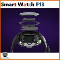 Smart Watch - -Smart Watch F13 สีเขียว (Very Good Edition)นาฬิกาออกกำลังกาย กีฬา ปั่นจักรยาน ว่ายน้ำ วัดการเต้นหัวใจ  แถมฟรีฟิล์มกันรอยลดทุกรายการ พิเศษ