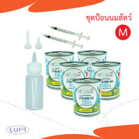 ชุดป้อนนมสัตว์(M) ชุดป้อนนมสัตว์เลี้ยงแรกเกิด สัตว์เลี้ยงขนาดเล็ก