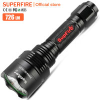 Supfire X8 LED Multi-Functionไฟฉาย1100ลูเมนความสว่างสูงยาวShotไฟฉาย