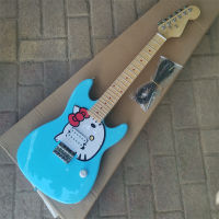 MINI 6 Strings Electric guitar, Sycamore Body&amp;Maple Fingerboard Fixed Bridge Scale Length 520mm BJ583 278