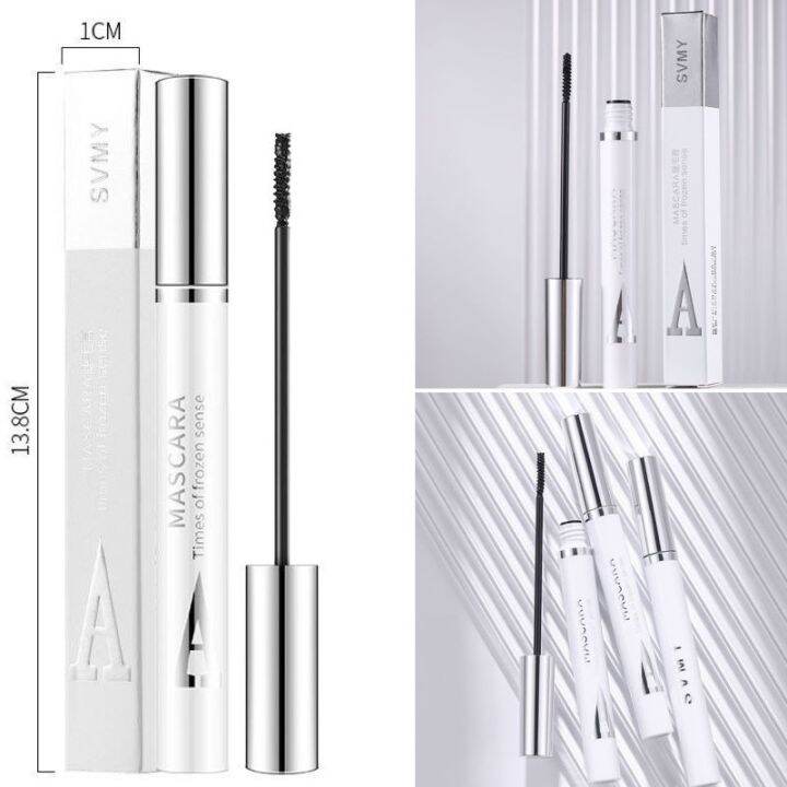SVMY มาสคาร่า กันน้ำ ติดทนนาน เพิ่มวอลุ่ม ยาวขึ้นหนาขึ้น หัวแปรงยาว ...