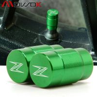 ✾ With logo Z For KAWASAKI Z250 Z400 Z650 Z750 Z800 Z900 Z900RS Z1000 ZX10R Motorcycle Wheel Tire Valve Stem Caps Airtight Covers