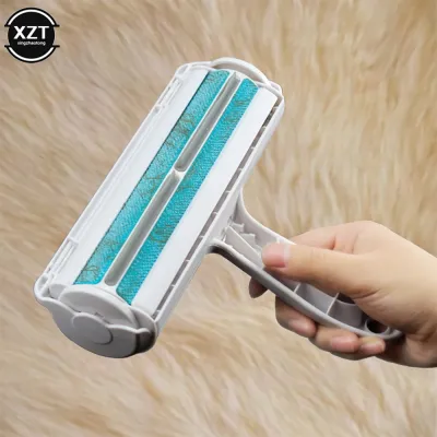 Multifunction Pet Hair Remover Roller Removing Dog Cat Hair From Furniture Self cleaning Lint Pet Hair Remover One Hand Operate