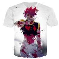 Hot Manga Hunter X Hunter 3D พิมพ์เสื้อยืดผู้ชายแฟชั่นฤดูร้อนการ์ตูนอะนิเมะแขนสั้นเทรนด์ผู้หญิงเสื้อยืดด้านบน XS-5XL